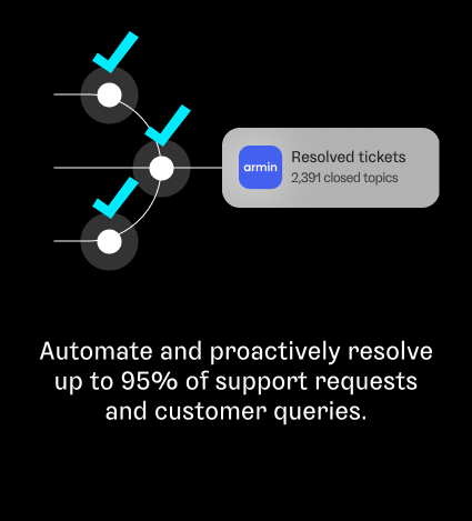 weniger Supportaufwand